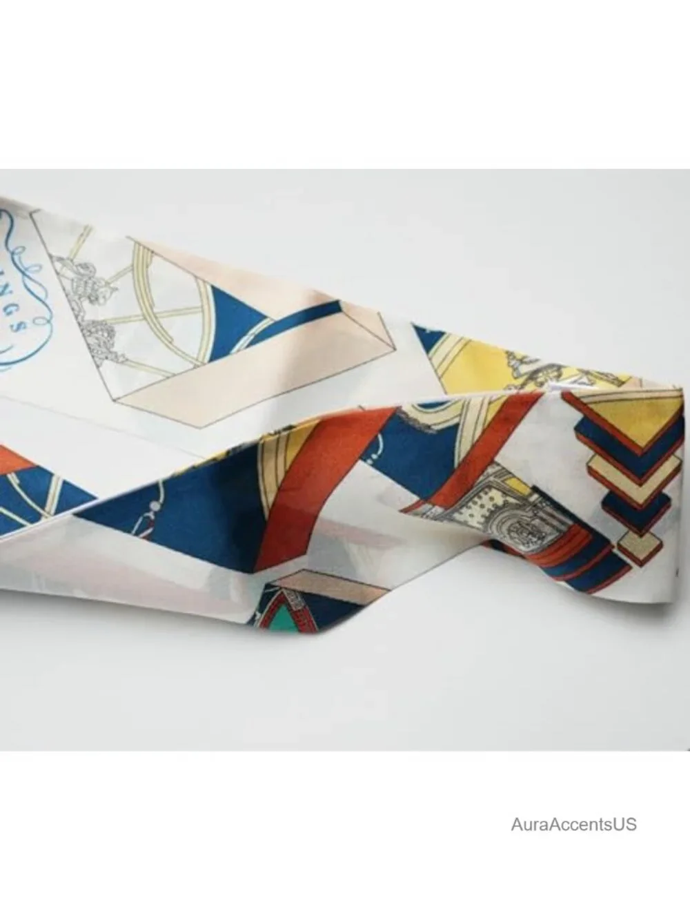 100% Mulberry Silk Scarf Hair Ribbon Handbag Wrap Neckerchief Women